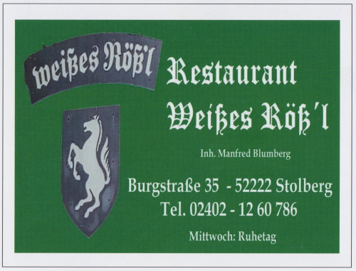 Restaurant Weißes Röß`l